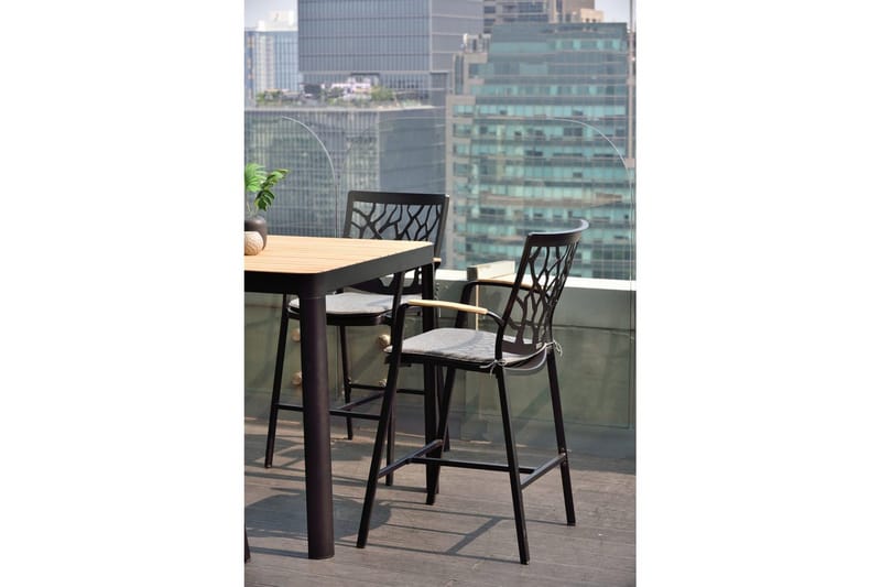 Utomhusmöbelgrupp Lifestyle Garden Portals bar bord 95 & 4 bar stol - Utemöbler - Utegrupp - Matgrupper utomhus