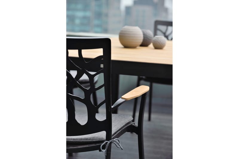 Utomhusmöbelgrupp Lifestyle Garden Portals 161 cm 4 trädskärarstolar - 4 trädskärarstolar - Utemöbler - Utegrupp - Matgrupper utomhus