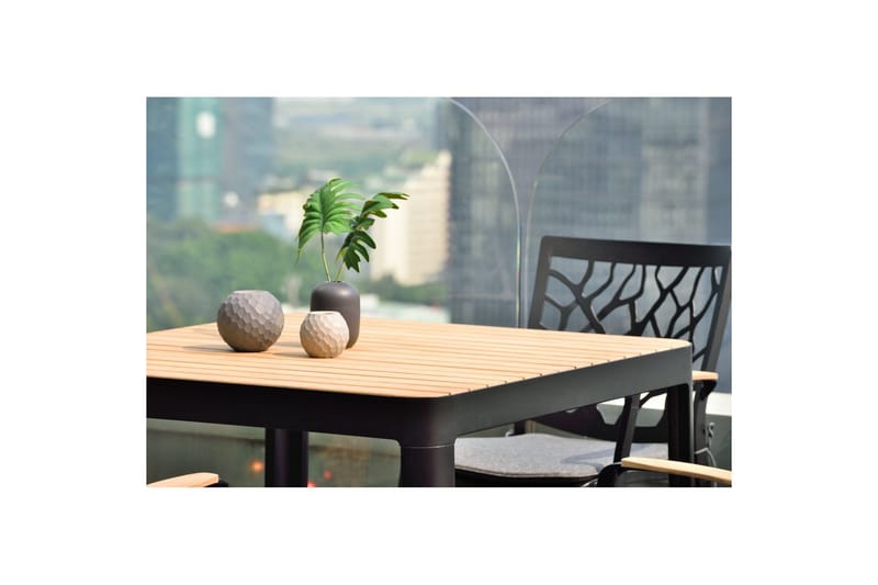 Utomhusmöbelgrupp Lifestyle Garden Portals bar bord 95 & 4 bar stol - Utemöbler - Utegrupp - Matgrupper utomhus