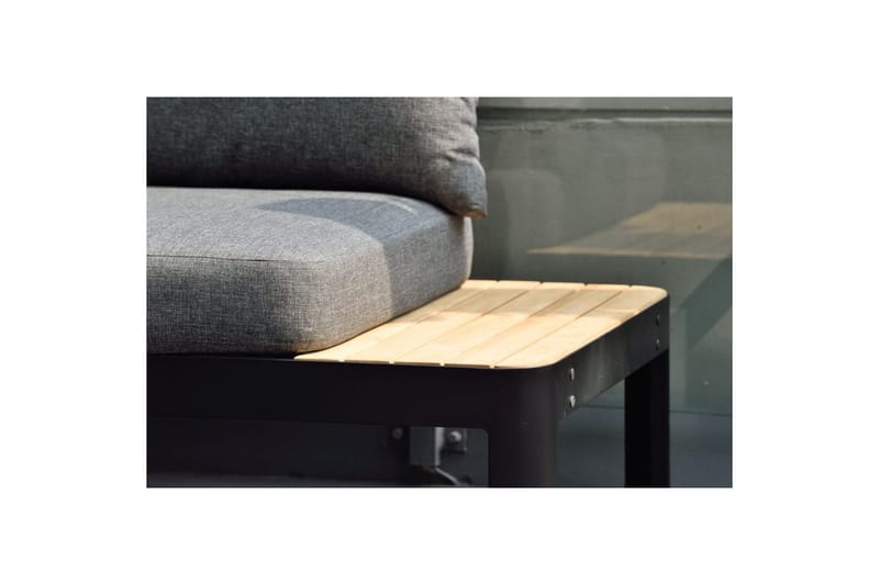 Utomhusmöbelgrupp Lifestyle Garden Portals 2x 2-sits modulsoffa & soffbord - Utemöbler - Utegrupp - Loungegrupp