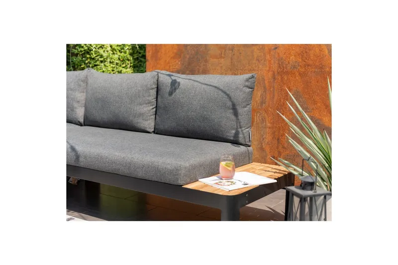 Utomhusmöbelgrupp Lifestyle Garden Portals 2-sits & 3-sits modulsoffa & soffbord - Utemöbler - Utegrupp - Loungegrupp