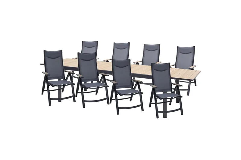 Utomhusmöbelgrupp Lifestyle Garden Panama 210-300 cm 8 pos. fotölj, 8 pos. fotölj