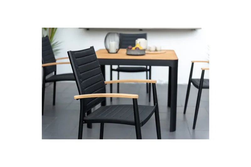 Utomhusmöbelgrupp Lifestyle Garden Portals 95 cm 4 lite carverstolar - 4 lite carverstolar - Utemöbler - Utegrupp - Matgrupper utomhus