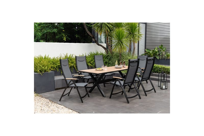 Utomhusmöbelgrupp Lifestyle Garden Panama 200 cm 6 pos. fotölj - 6 pos. fotölj - Utemöbler - Utegrupp - Matgrupper utomhus