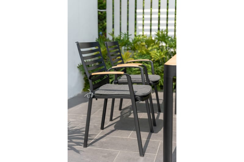 Utomhusmöbelgrupp Lifestyle Garden Portals 161 cm 6 carverstolar - 6 carverstolar - Utemöbler - Utegrupp - Matgrupper utomhus