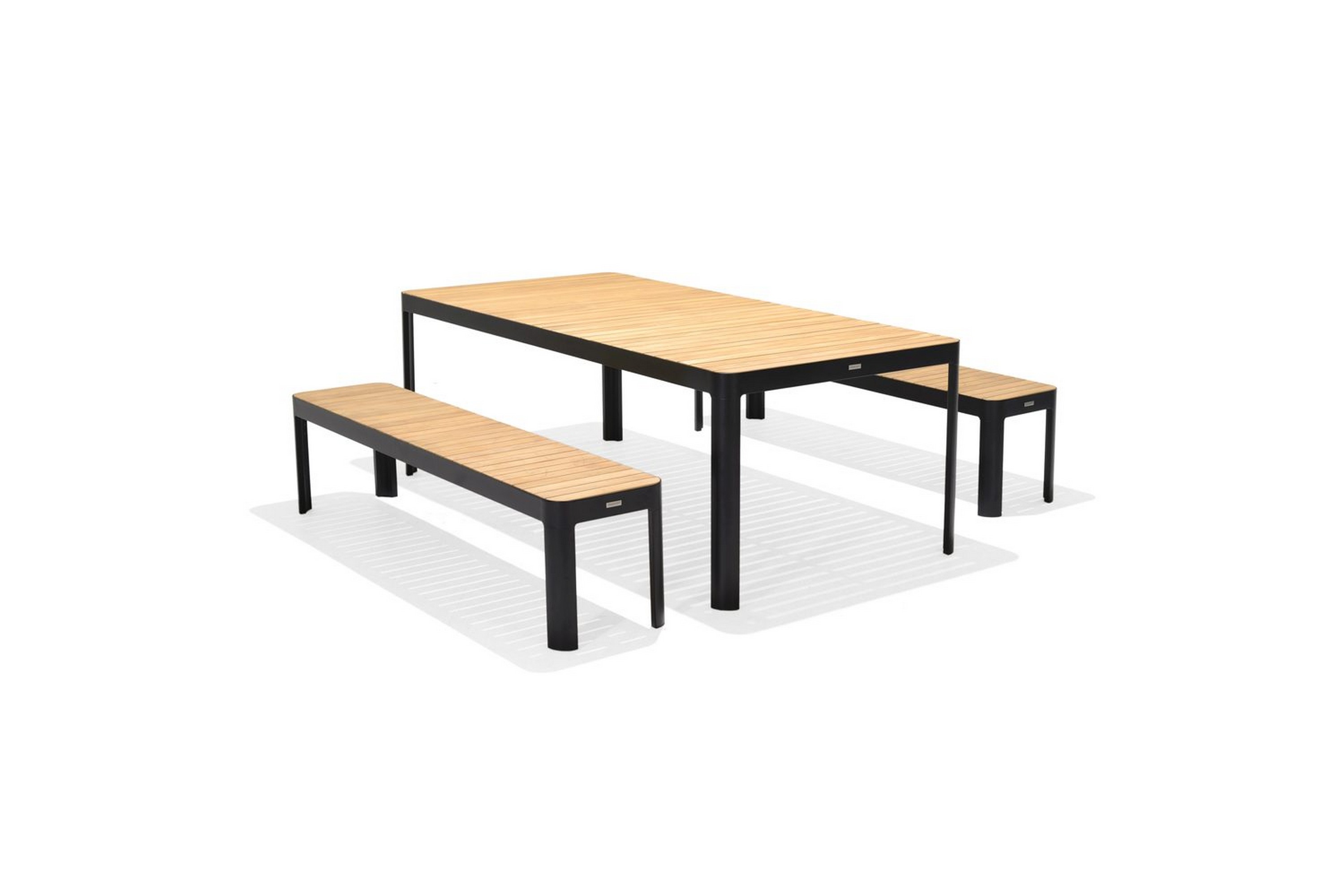 utomhusmöbelgrupp lifestyle garden portals 209 cm 2 bänkar - 2 bänkar