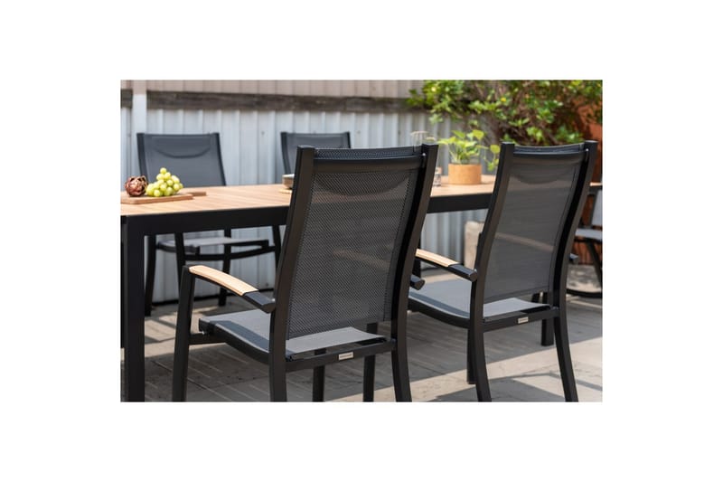 Utomhusmöbelgrupp Lifestyle Garden Panama 210-300 cm 6 stapelbarfotölj + 2 pos. fotölj - 6 stapelbarfotölj + 2 pos. fotölj - Utemöbler - Utegrupp - Matgrupper utomhus