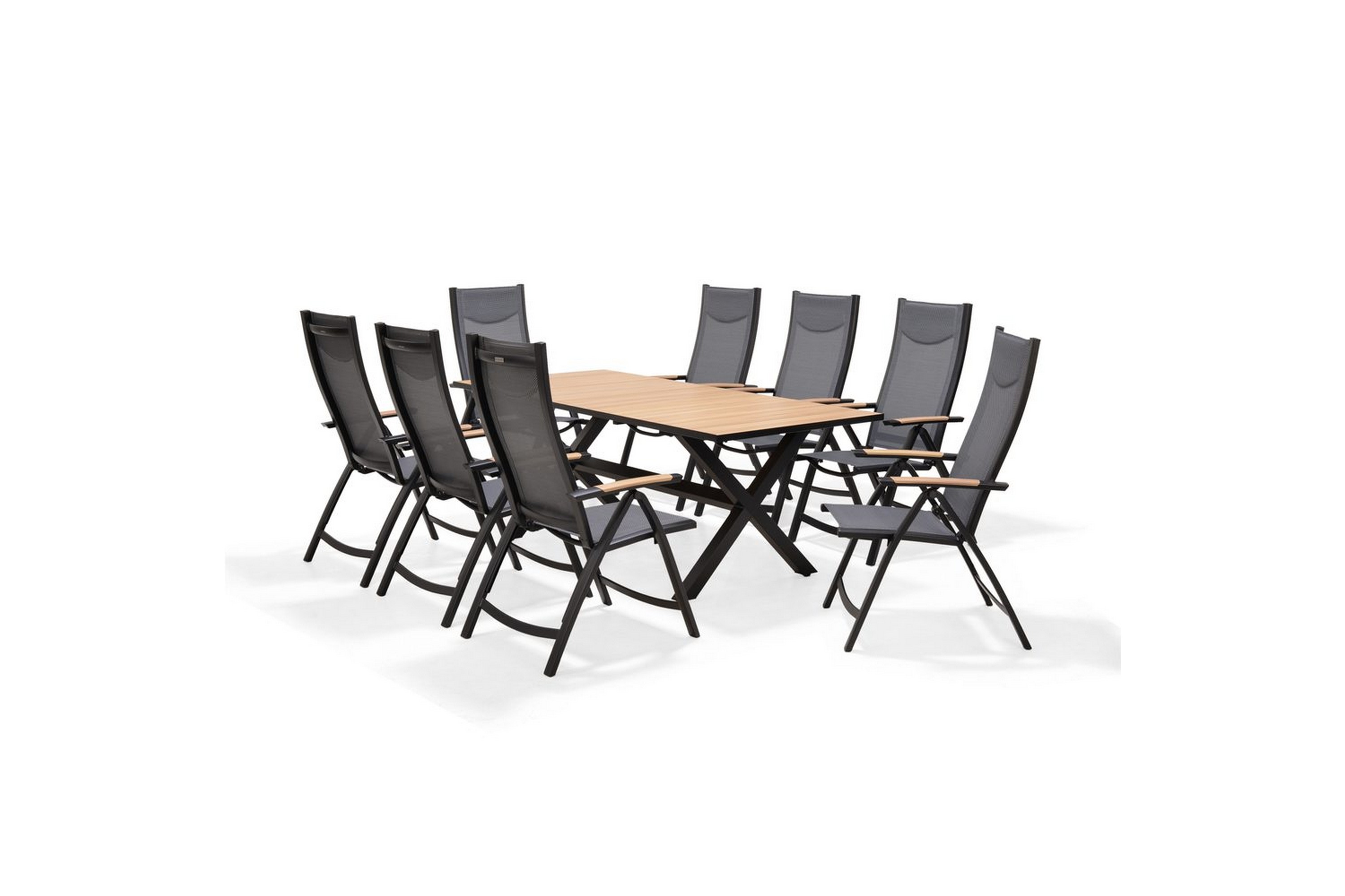 utomhusmöbelgrupp lifestyle garden panama 200 cm 8 pos. fotölj - 8 pos. fotölj