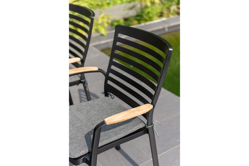 Utomhusmöbelgrupp Lifestyle Garden Portals 161 cm 4 carverstolar - 4 carverstolar - Utemöbler - Utegrupp - Matgrupper utomhus