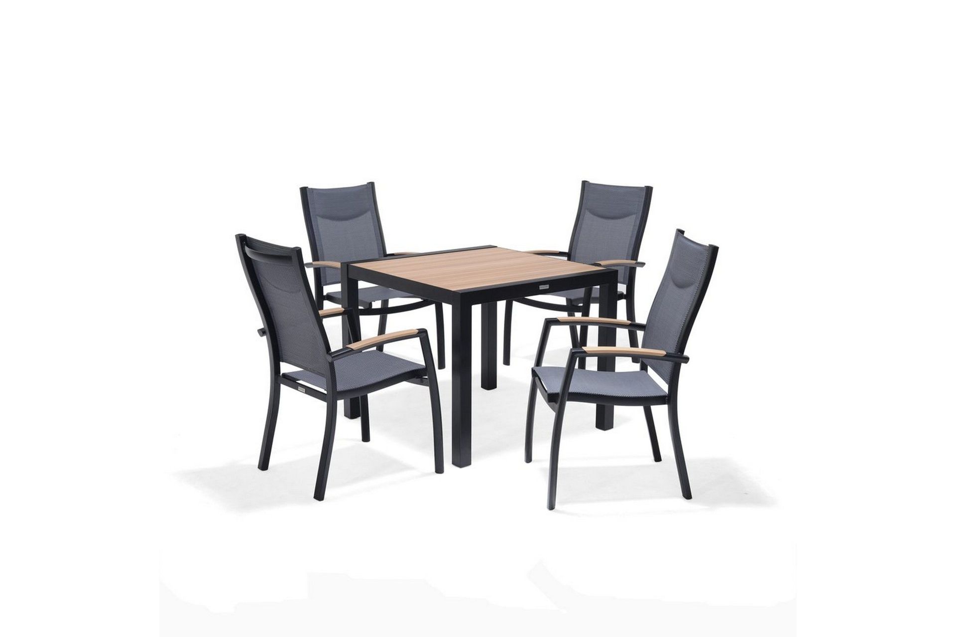 Utomhusm&ouml;belgrupp Lifestyle Garden Panama 90 cm 4 stapelbarfot&ouml;lj - 4 stapelbarfot&ouml;lj