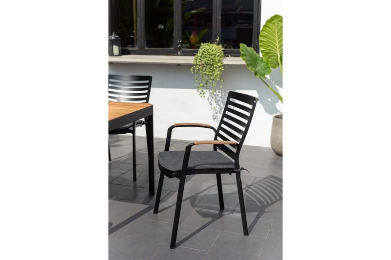 Utomhusmöbelgrupp Lifestyle Garden Portals 95 cm 4 carverstolar - 4 carverstolar - Utemöbler - Utegrupp - Matgrupper utomhus