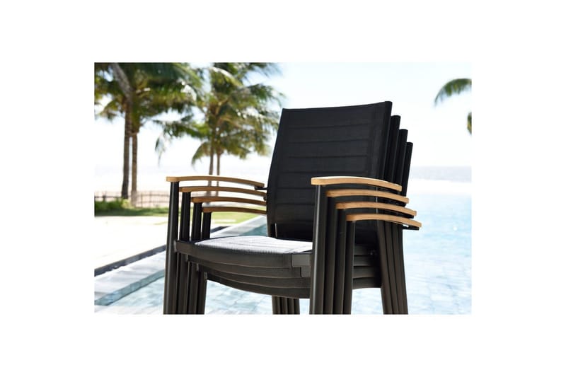 Utomhusmöbelgrupp Lifestyle Garden Portals 161 cm 4 lite carverstolar - 4 lite carverstolar - Utemöbler - Utegrupp - Matgrupper utomhus