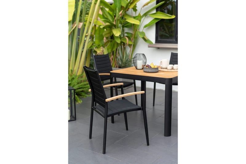 Utomhusmöbelgrupp Lifestyle Garden Portals 95 cm 4 lite carverstolar - 4 lite carverstolar - Utemöbler - Utegrupp - Matgrupper utomhus