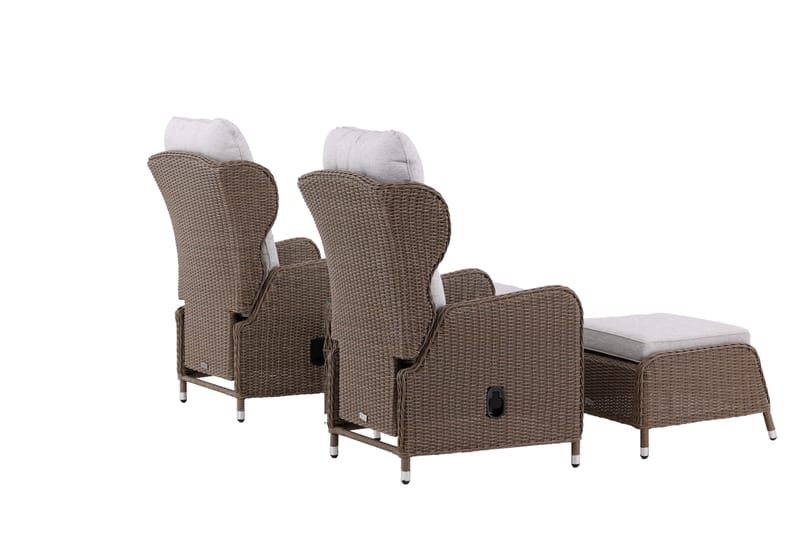 Washington Soffgrupp Utomhus 2-sits - Natur - Utemöbler - Utegrupp - Loungegrupp