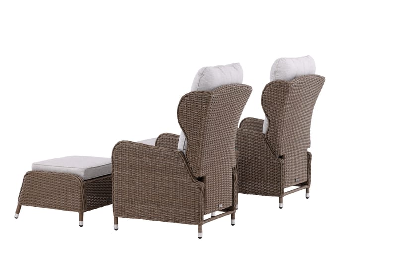 Washington Soffgrupp Utomhus 2-sits - Natur - Utemöbler - Utegrupp - Loungegrupp