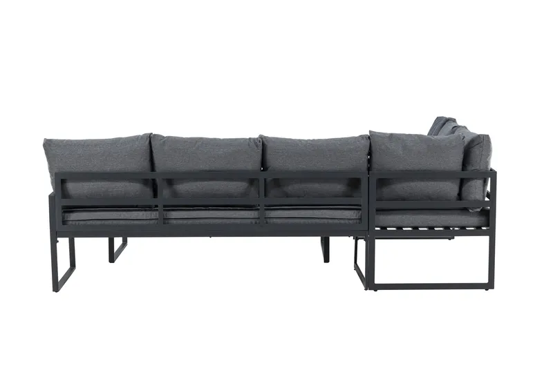 Zingaro Soffgrupp Utomhus 4-sits - Svart/Grå - Utemöbler - Utegrupp - Loungegrupp