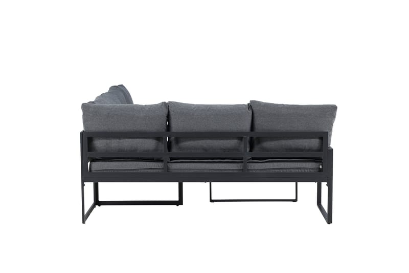 Zingaro Soffgrupp Utomhus 4-sits - Svart/Grå - Utemöbler - Utegrupp - Loungegrupp