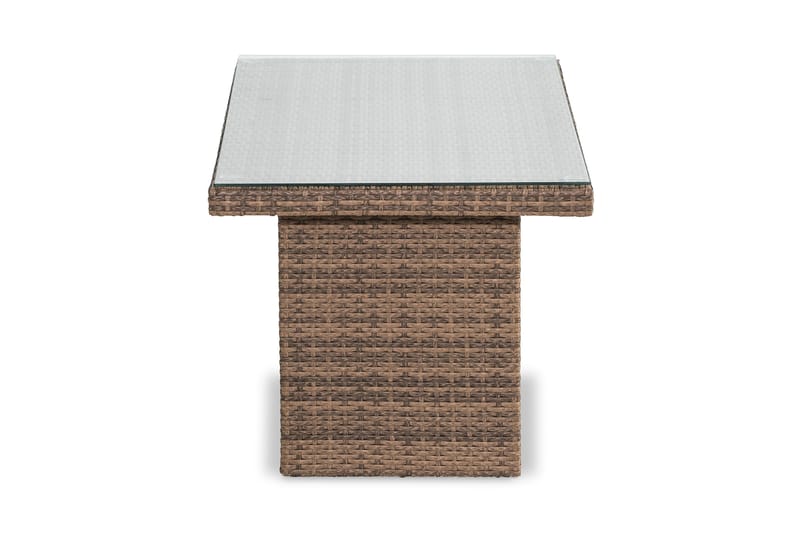 BAHAMAS Högt Soffbord 100x60 Sand - Soffbord utomhus & loungebord - Sidobord utomhus - Loungemöbler