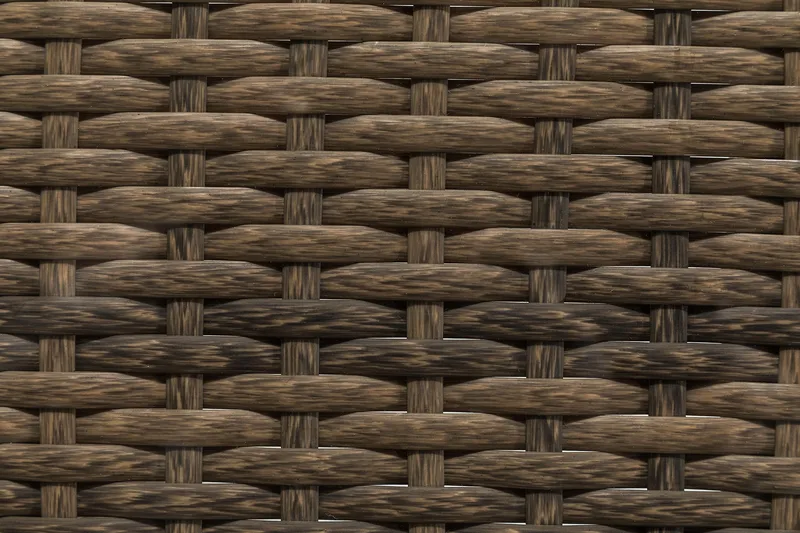 Bahamas Loungebord och Soffbord Utomhus 100 cm Konstrotting Glas - Sand - Utemöbler - Loungemöbler