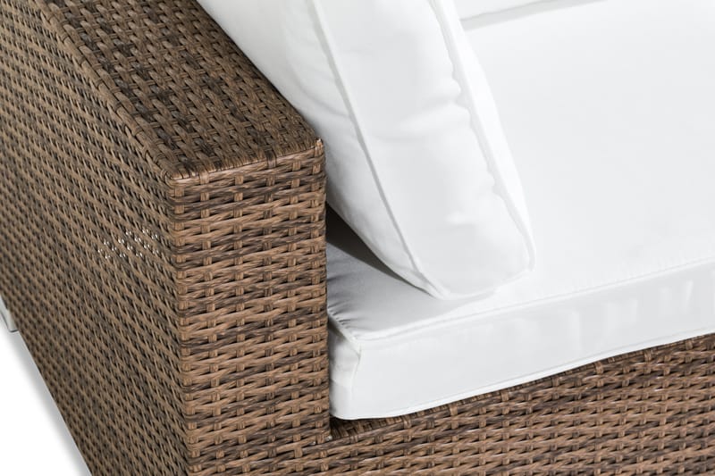 BAHAMAS Loungegrupp Utomhus 5-sits Bord Sand - Utemöbler - Loungemöbler