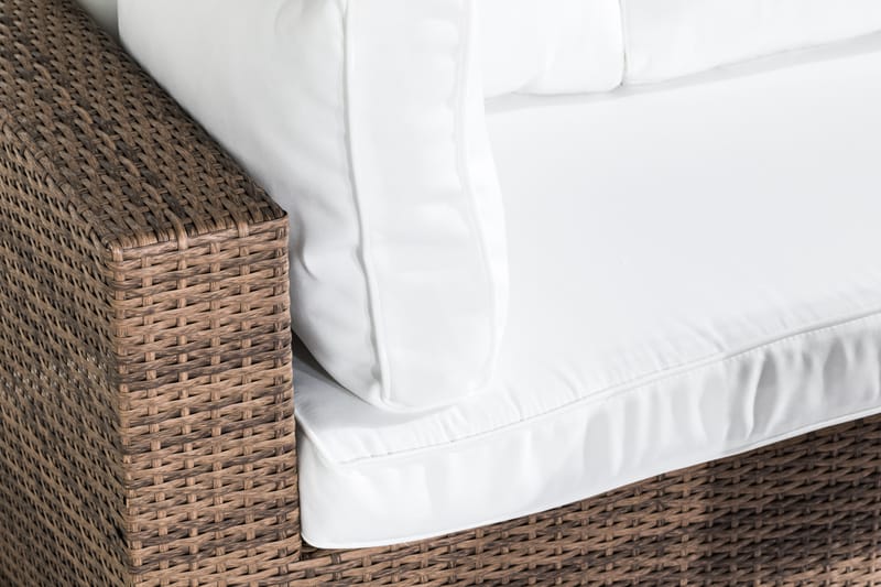 BAHAMAS Loungegrupp Utomhus 5-sits Bord Sand - Utemöbler - Loungemöbler