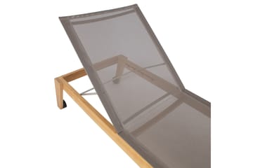Bali DäckUtestol 210x73xH33 cm Teak - Utemöbler - Utestolar & fåtöljer - Solstol - Däckstol