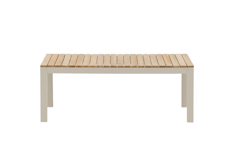 BRASILIA Soffbord 110x60 Vit - Venture Home - Loungemöbler - Sidobord utomhus - Soffbord utomhus & loungebord