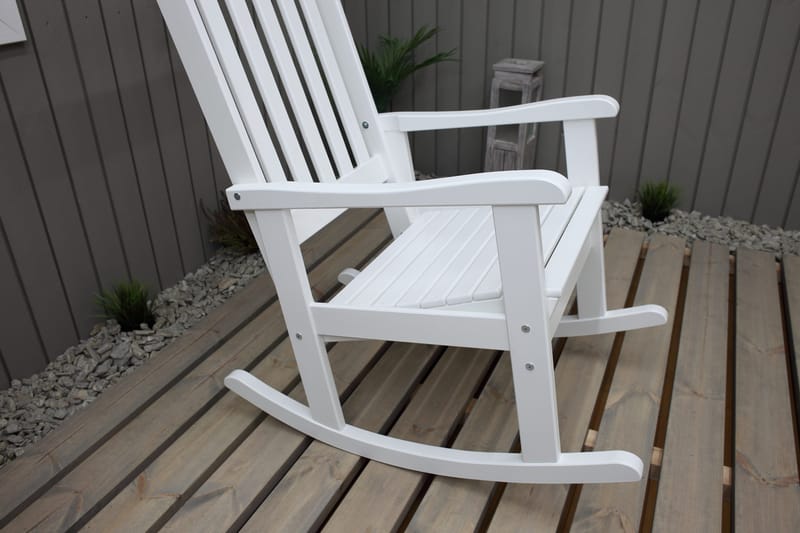 Ellabell Gungstol Utomhus - Vit - Utemöbler - Loungemöbler
