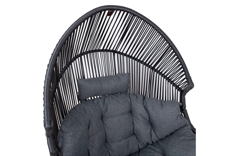 Helsinki Fåtolj Svart - Utemöbler - Loungemöbler