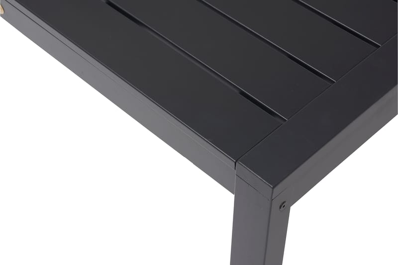Hillerstorp Stoltö Matbord och Soffbord Utomhus 120 cm Furu Trä - Svart - Utemöbler - Loungemöbler