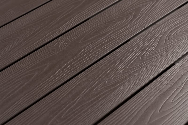 JENSON Soffgrupp Vänster Brun/Aintwood - Sand - Utemöbler - Loungemöbler