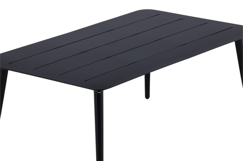LINA Soffbord 100 cm Svart - Venture Home - Soffbord utomhus & loungebord - Sidobord utomhus - Loungemöbler
