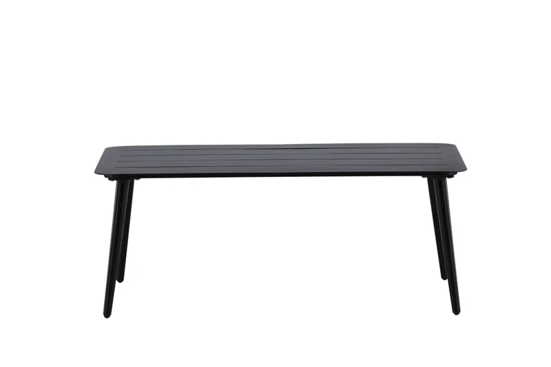 Lina Soffbord och Utebord 100 cm Trä - Svart - Utemöbler - Loungemöbler