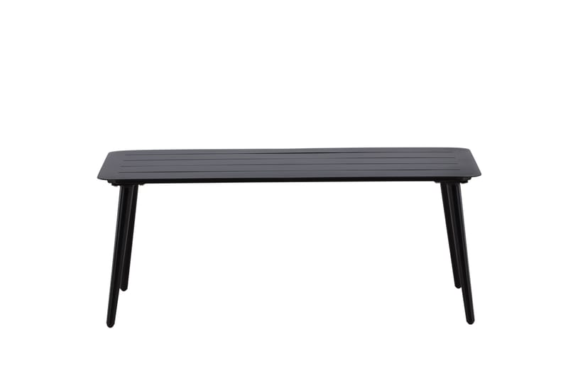 Lina Soffbord och Utebord 100 cm Trä - Svart - Utemöbler - Loungemöbler