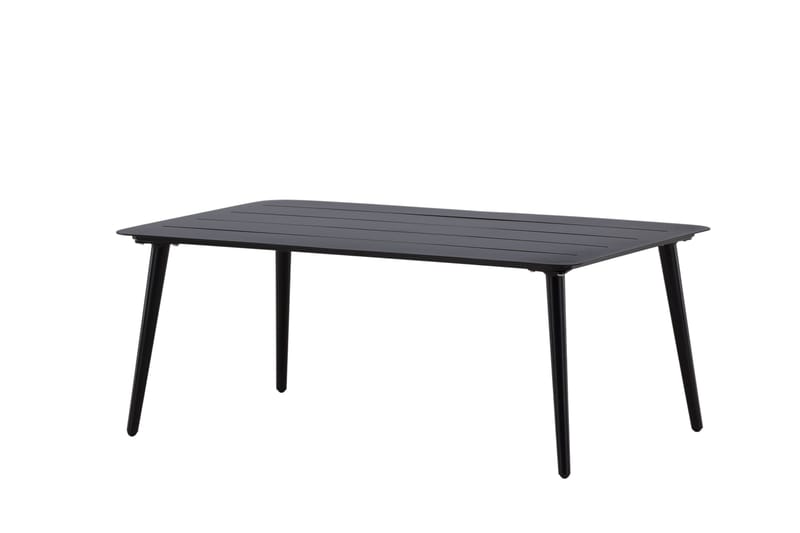 Lina Soffbord och Utebord 100 cm Trä - Svart - Utemöbler - Loungemöbler