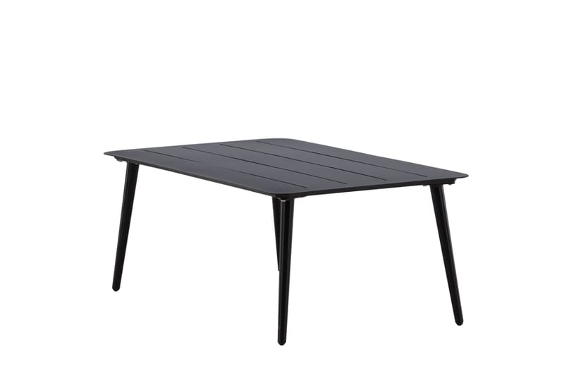 Lina Soffbord och Utebord 100 cm Trä - Svart - Utemöbler - Loungemöbler
