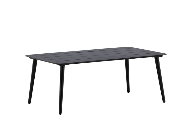 Lina Soffbord och Utebord 100 cm Trä - Svart - Utemöbler - Loungemöbler