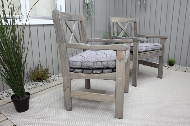 Olivo Utefåtölj - Grå - Utemöbler - Loungemöbler