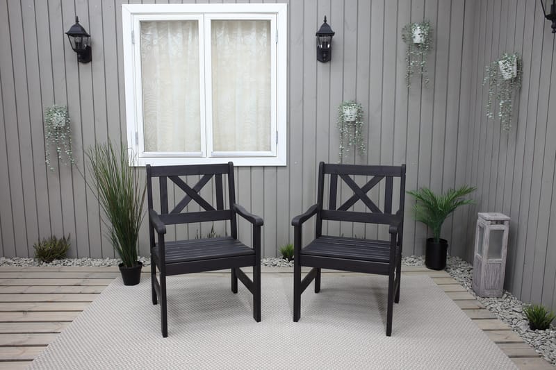 Olivo Utefåtölj - Svart - Utemöbler - Loungemöbler