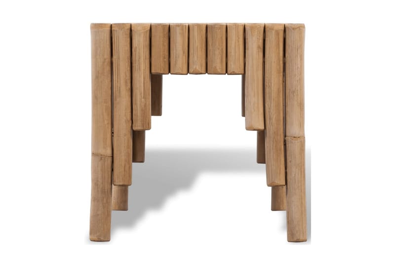 Soffbord bambu - Brun - Soffbord utomhus & loungebord - Sidobord utomhus - Loungemöbler