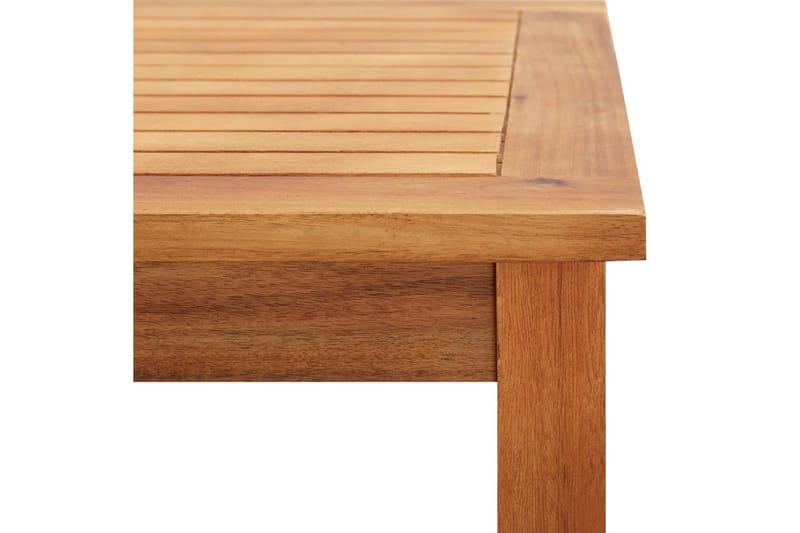 Trädgårdsbord 60x60x36 cm massivt akaciaträ - Brun - Utemöbler - Loungemöbler