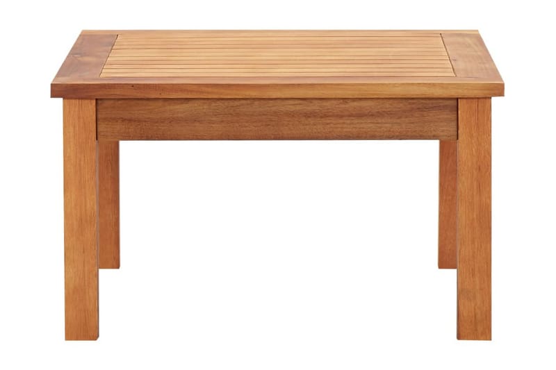 Trädgårdsbord 60x60x36 cm massivt akaciaträ - Brun - Utemöbler - Loungemöbler