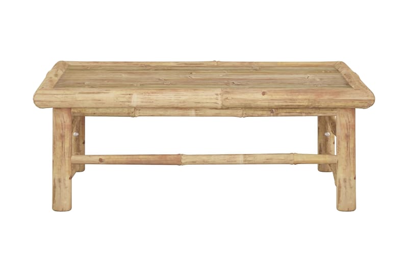 Trädgårdsbord 65x65x30 cm bambu - Brun - Soffbord utomhus & loungebord - Sidobord utomhus - Loungemöbler