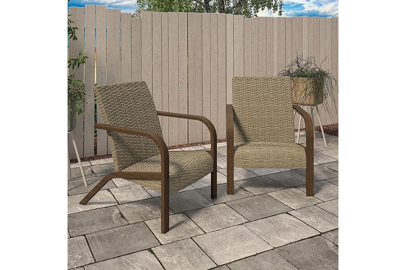 Utefåtölj Grå - Dorel Home - Utemöbler - Loungemöbler