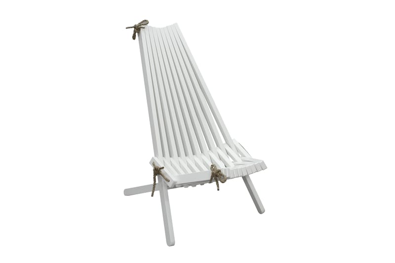 Wellner Utefåtölj - Vit - Utemöbler - Loungemöbler