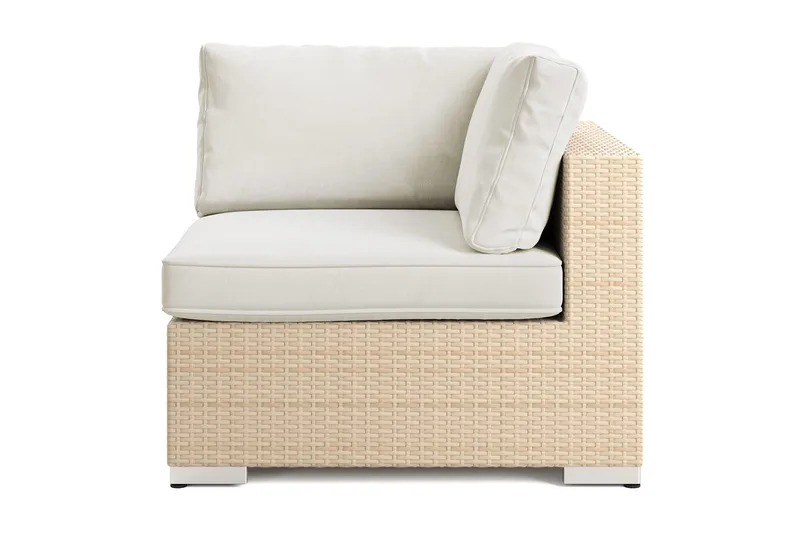 Bahamas Hörnmodul utomhus i konstrotting, Sand