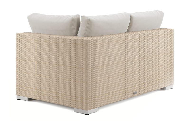 Bahamas Vänstermodul utomhus 140 cm - Beige - Utemöbler - Övrigt utemöbler - Modulsoffa utomhus - Vänstermodul utesoffa