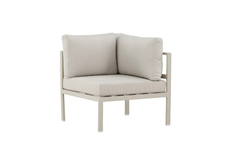 Copacabana Hörnmodul Utomhus - Beige - Utemöbler - Övrigt utemöbler - Modulsoffa utomhus - Hörnmodul utesoffa
