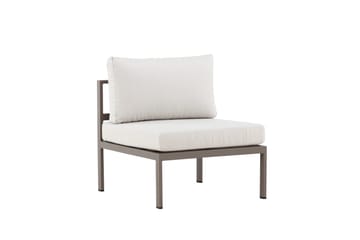Copacabana Mittmodul Utomhus - Beige - Utemöbler - Övrigt utemöbler - Modulsoffa utomhus - Mittmodul utesoffa