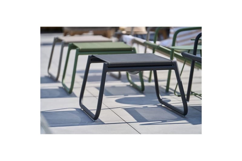 Fotpall Hillerstorp Sandholma Mörkgrå - Mörkgrå - Utemöbler - Övrigt utemöbler - Modulsoffa utomhus - Fotpall & pall utomhus